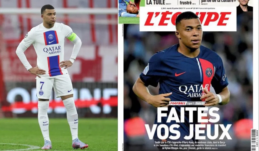 Kylian Mbappé: Getty Images