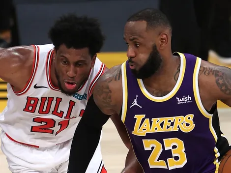 El mensaje de LeBron James contra los famosos Chicago Bulls
