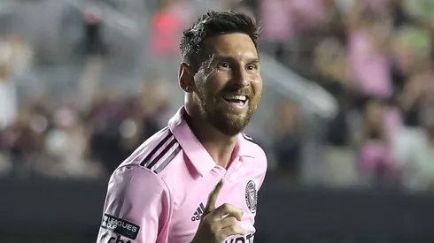 Lionel Messi con Inter Miami en la Leagues Cup.