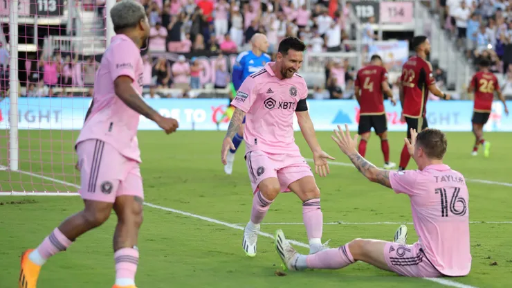 Messi anotó un doblete e hizo avanzar a Inter Miami en la Leagues Cup