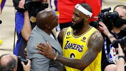 Magic Johnson y LeBron James.