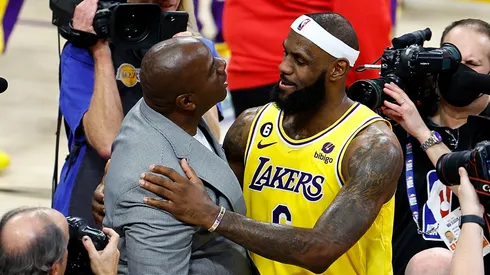 Magic Johnson y LeBron James.