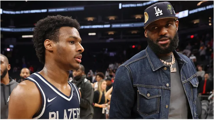 LeBron y Bronny James