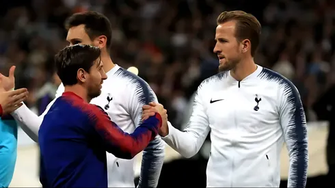 Lionel Messi habría recomendado a PSG la compra de Harry Kane. Getty Images.