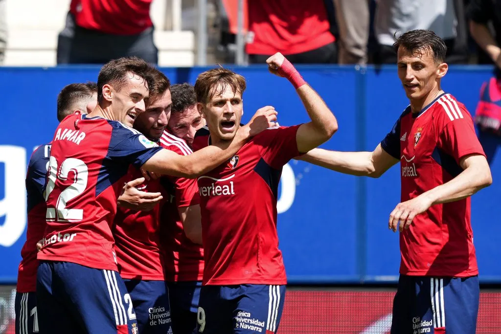Osasuna jugará la Conference League. Getty Images.