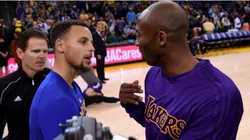 Stephen Curry y Kobe Bryant