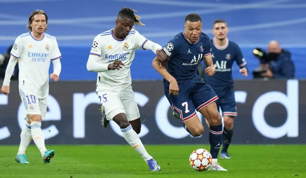 Kylian Mbappé vs. Real Madrid: Getty Images