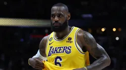 LeBron James con Lakers en la NBA 2023.