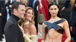 Tom Brady, Gisele Bundchen e Irina Shayk.