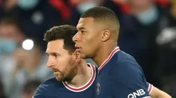 Lionel Messi y Kylian Mbappé.