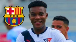 El volante ecuatoriano interesa al FC Barcelona.