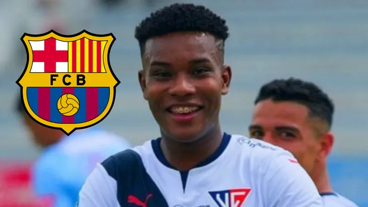 El volante ecuatoriano interesa al FC Barcelona.