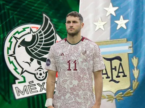 A mexicano le dijeron que Santi Giménez es argentino y se puso como loco