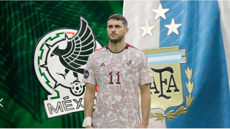 Santiago Giménez desató una nueva comparación de México con Argentina. Getty Images.