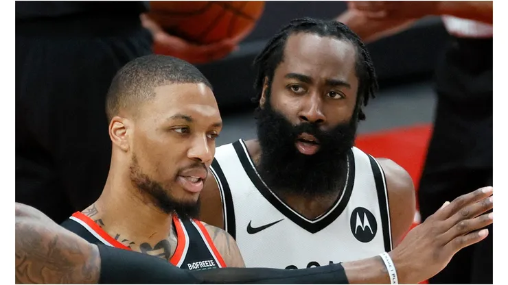 Damian Lillard y James Harden