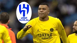 Al Hilal realizó una oferta formal al PSG por Kylian Mbappé de 300 millones de euros. Getty Images.