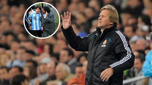 Bernrd Shuster no quiso comprar a Lionel Messi con Diego Maradona. Getty Images.
