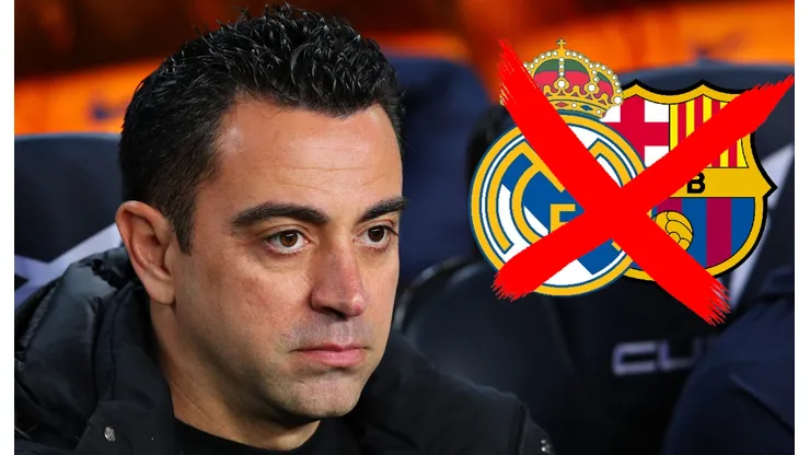Xavi Hernández y El Clásico.