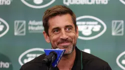 Aaron Rodgers, quarterback de New York Jets en la NFL.