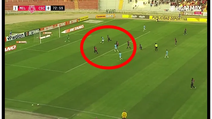 Tremenda combinación entre Brenner Marlos y Joao Grimaldo para un golazo