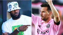 LeBron James y Lionel Messi.
