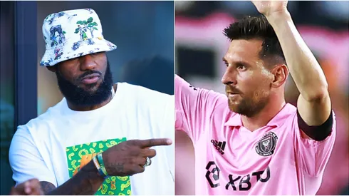 LeBron James y Lionel Messi.
