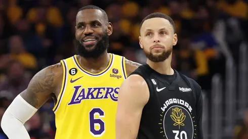 LeBron James y Stephen Curry.