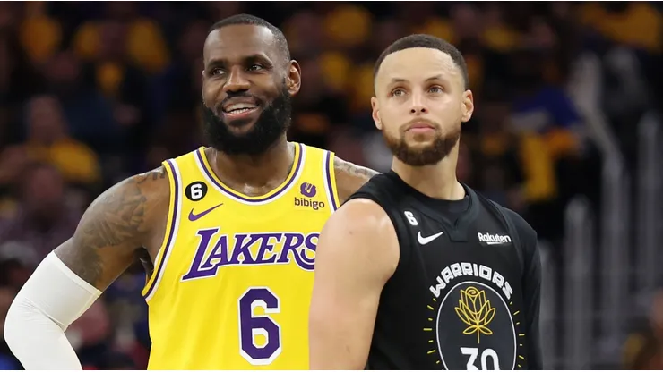 LeBron James y Stephen Curry.