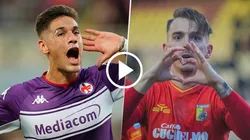 Fiorentina y Catanzaro se enfrentan en un amistoso.
