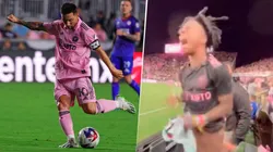 IShowSpeed no podía creer el golazo que anotó Messi de tiro libre