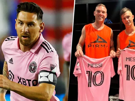 Critican a argentinos del Cruz Azul por foto con camiseta de Messi