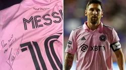 Camiseta de Messi en su debut en Inter Miami