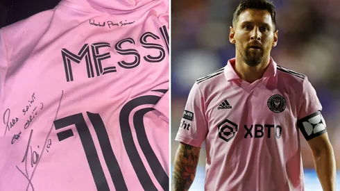 Camiseta de Messi en su debut en Inter Miami
