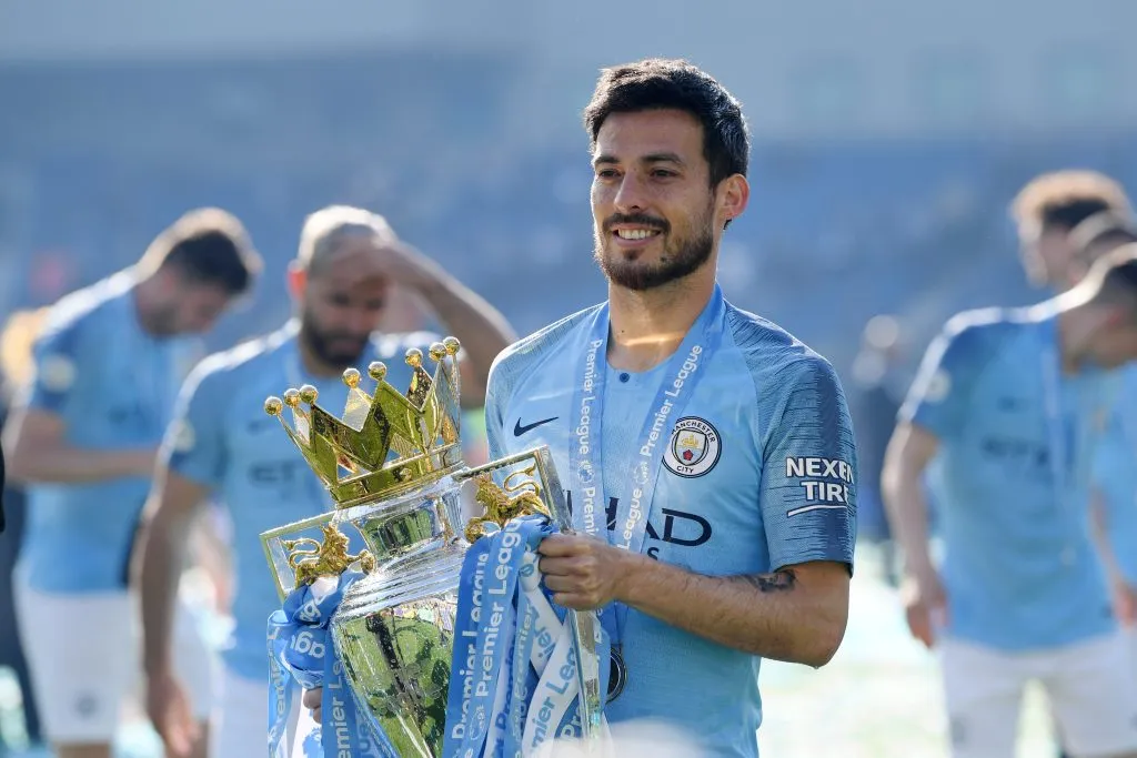 David Silva anunció su retiro del fútbol (Photo by  Shaun Botterill/Getty Images)