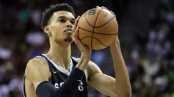 Victor Wembanyama ha estado practicando un famoso lanzamiento de la NBA.