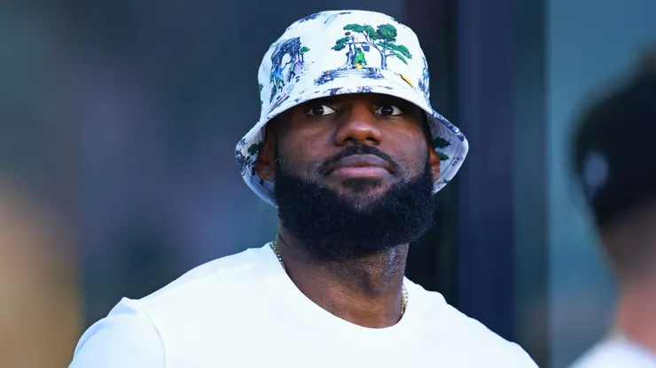 LeBron James asistió al debut de Lionel Messi con el Inter Miami.