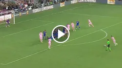 Como tiene que ser: Lionel agarró el balón y en la última jugada marcó el triunfo para el Inter Miami