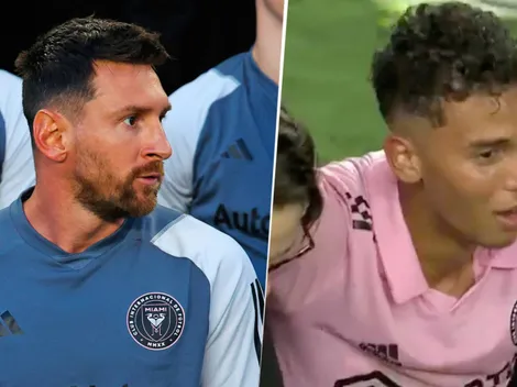 Problemas para Inter Miami: compañero de Messi sufrió grave lesión ante Cruz Azul