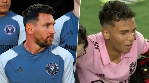 El joven Fray tuvo que salir antes de lo esperado por su lesión.