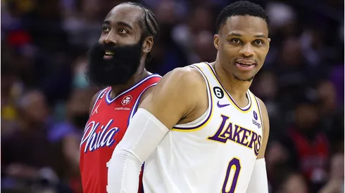 James Harden y Russell Westbrook