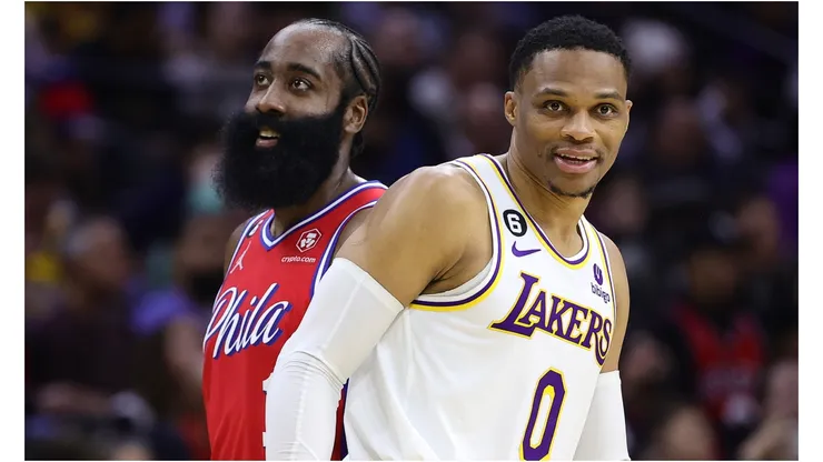 James Harden y Russell Westbrook