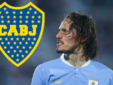 Le aparece competencia a Boca por Cavani