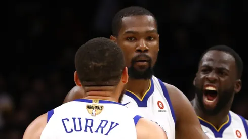 Stephen Curry y Kevin Durant.