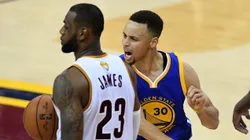 LeBron James y Stephen Curry.