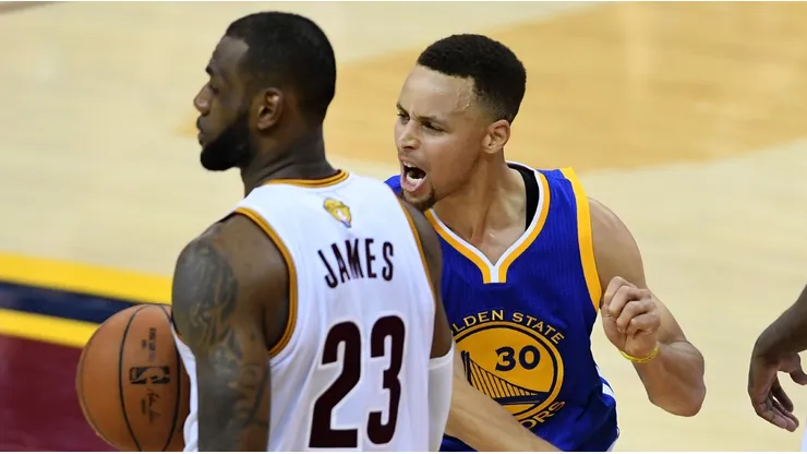 LeBron James y Stephen Curry.