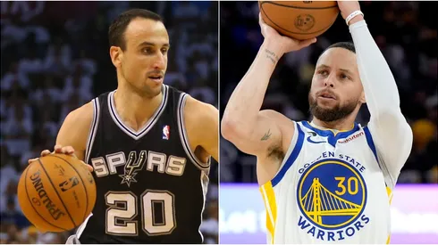 Manu Ginóbili y Stephen Curry.