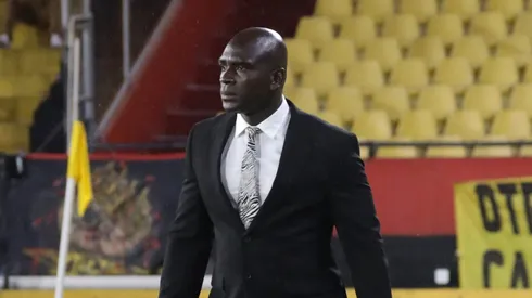 Segundo Castillo se hizo viral por uno de sus trajes y así salió para el partido Barcelona SC vs. River Plate.