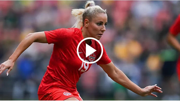 Adriana Leon, figura que posee la Selección Canadá.