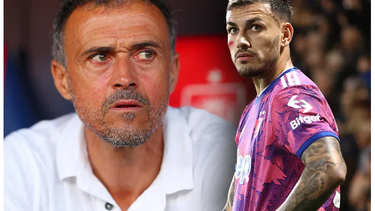 Luis Enrique no convocó a Leandro Paredes (Photo/Getty)