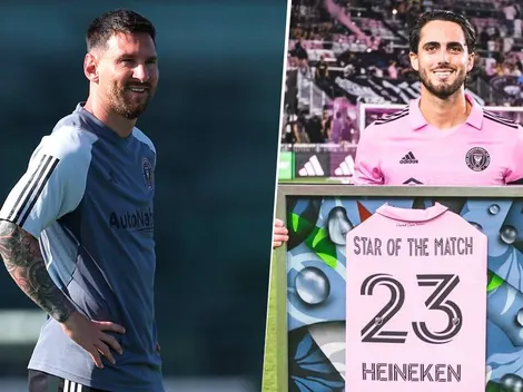 El gesto de Lionel Messi con Leonardo Campana